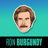 Ron Burgundy (Anchorman) air freshener