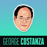 George Costanza (Seinfeld) air freshener