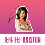 Jennifer Aniston (Rachel from Friends) air freshener