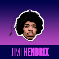 Jimi Hendrix air freshener