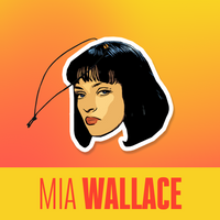 Pulp Fiction (Mia Wallace) air freshener