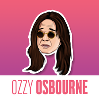 Ozzy Osbourne (Black Sabbath) air freshener